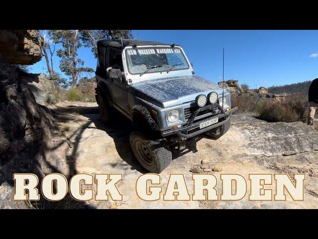 Rock Garden with the Newnes 4X4 Tracks Group (Lithgow, NSW, Australia)