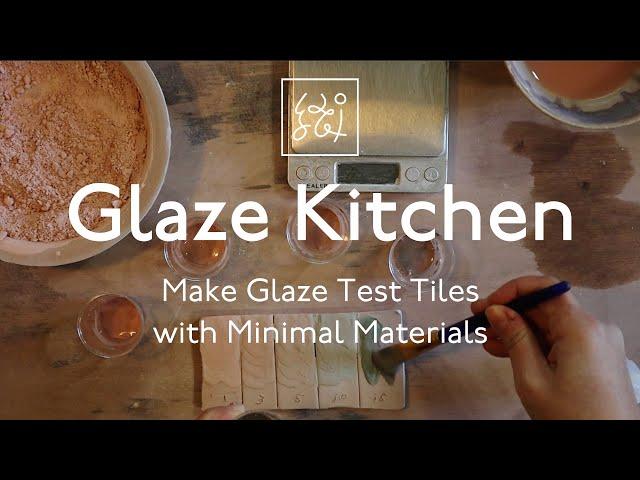 How To Make Ceramic Glaze Test Tiles: With a Minimal Portion of Materials