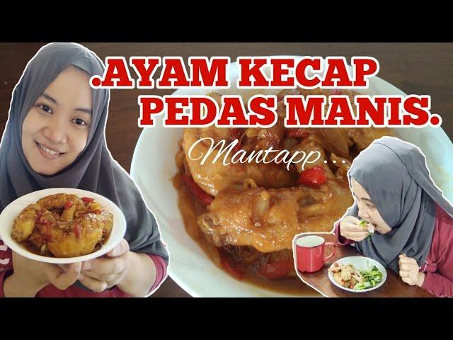 MASAK AYAM KECAP PEDAS MANIS PALING ENAK //DI TAIWAN//Wiwik daily