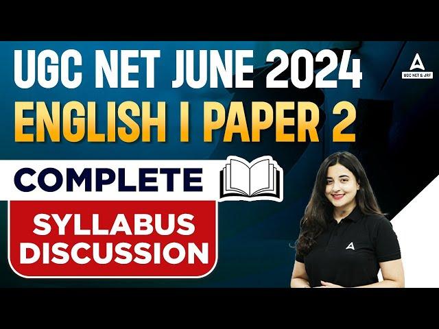 UGC NET Syllabus 2024 | UGC NET English Syllabus 2024