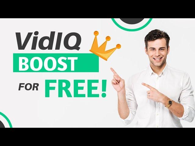 how to get vidIQ boost for free 2022 ( 5 Channel ) / For Tech