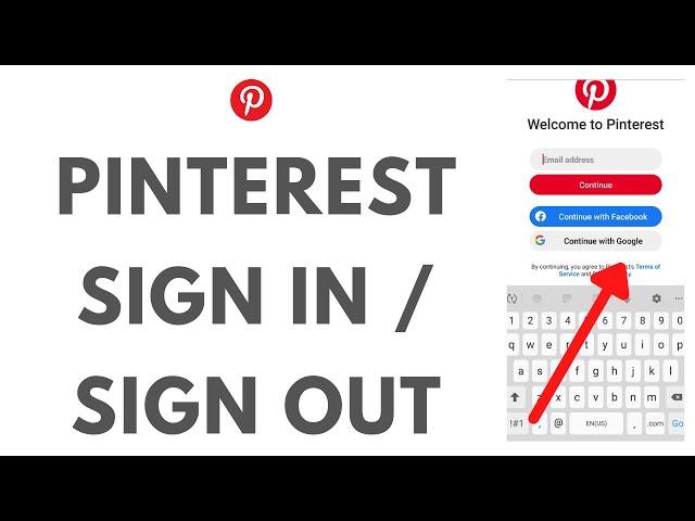 Pinterest App Sign in | How to Sign Out of Pinterest | Pinterest Logout 2021