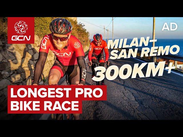 Can We Ride The World's Longest Pro Bike Race Route? | GCN Vs Milan–San Remo