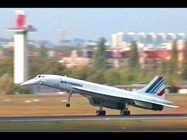 AF Concorde + ROSSIJA IL 62M +USAF VC-137 Landungen in TXL