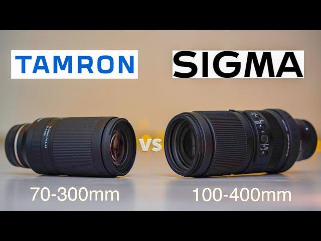 Tamron 70-300 vs Sigma 100-400 for Sony - The Best Telephoto Lens under 900€ - 4K