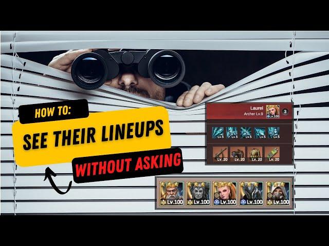 How To See Their Lineups Without Asking, Last Fortress Underground Gameplay Tutorial