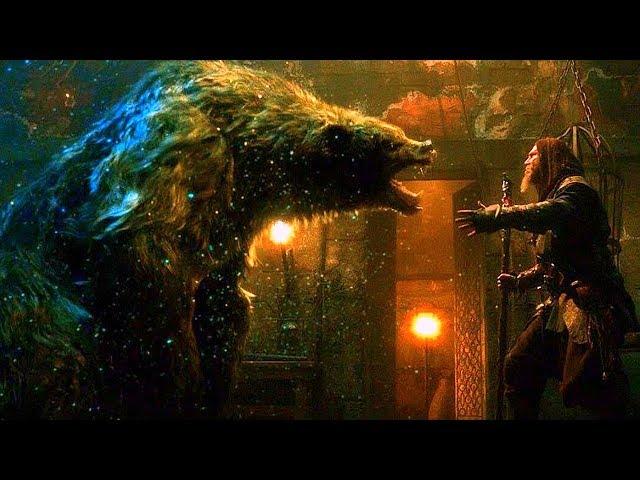 Master Gregory vs WereBear - Fight Scene - Seventh Son (2014) Movie Clip HD