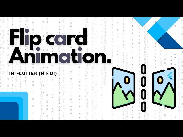 Flutter Tutorial - Flip Card Animation in Flutter