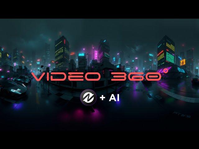 Tutorial 3D VIDEO 360° - Node + Skybox AI 