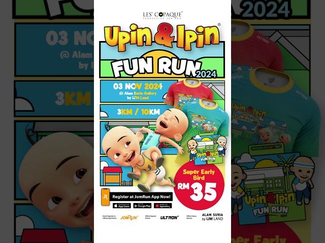 Upin & Ipin Fun Run 2024 #shorts