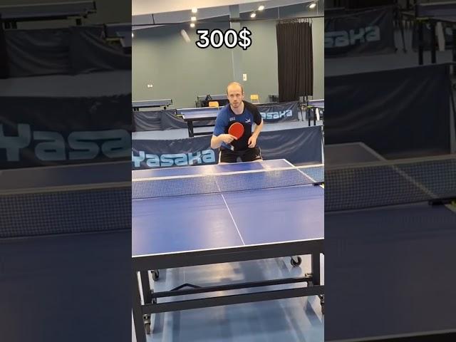 5$ VS 300$ Table Tennis Bat #tabletennis #pingpong