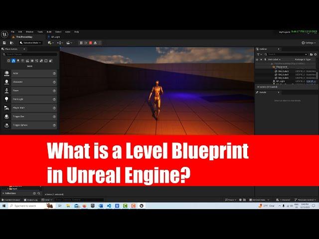 What is a Level Blueprint in Unreal Engine?