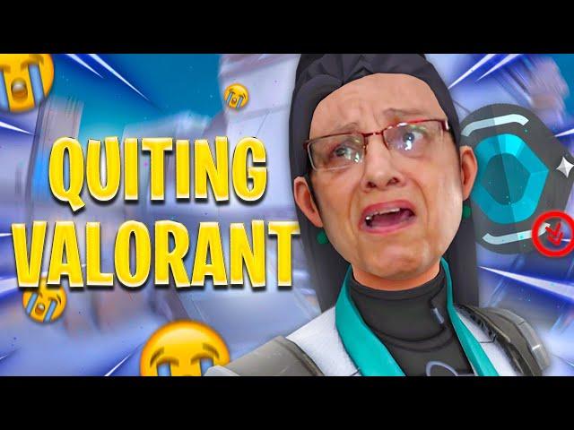 I am QUITTING Valorant| Valorant Funny Moments India