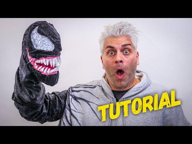 How To Make a VENOM Costume for HALLOWEEN!!!