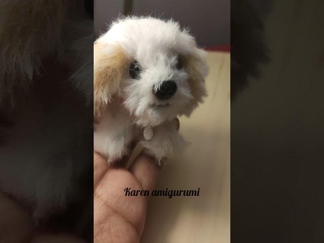 perrito amigurumi