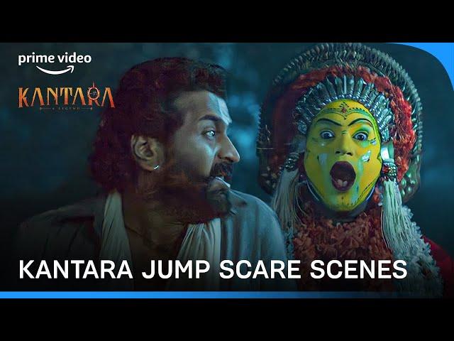 Most Spooky Jump Scares Of Kantara | Rishab Shetty & Sapthami Gowda | Prime Video India