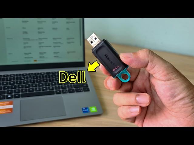 Dell, how to boot from USB drive