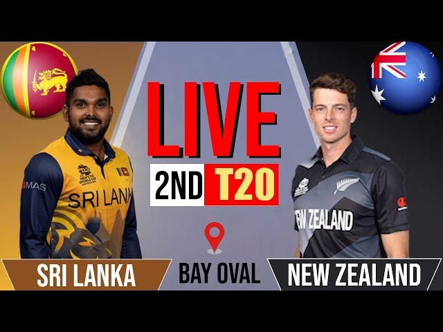 Sri Lanka vs New Zealand 2nd T20 Match | NZ vs SL Live Match Today | Live Cricket Match | SL vs NZ