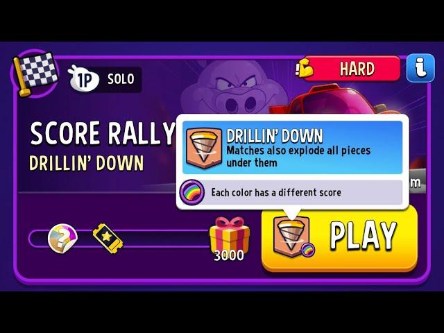 Drillin’ Down Rainbow Solo Score Rally 3000 Match Masters