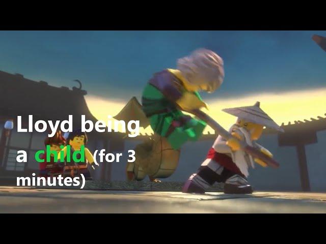 Three Minutes of proof Lloyd is still a child