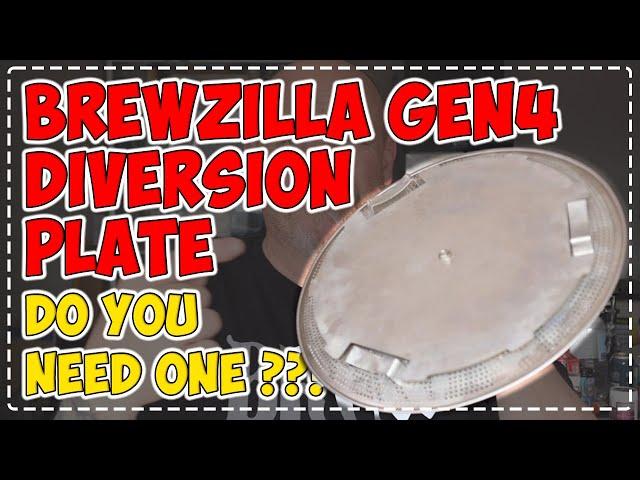 Brewzilla Gen 4 - Heat Exchanger Dish - HED - Diversion Plate - Do you need it??? - 35L & 65L