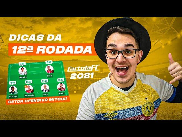 DICAS #12 RODADA | CARTOLA FC 2021 | OS MEIAS ESTÃO MITANDO!!