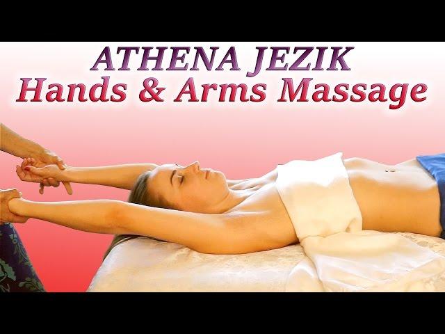 Hands & Arms Massage Relaxation Techniques - Full Body Series 5 of 7 HD 60P ASMR Athena Jezik