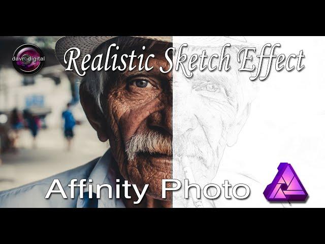 Realistic Pencil Sketch Effect - Affinity Photo