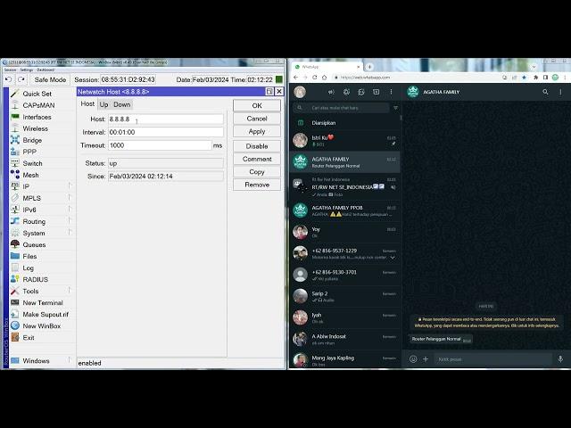notifikasi mikrotik dengan whatsapp