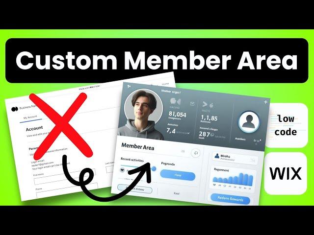 How to Make Custom Member Profiles in Wix with (almost) No Code