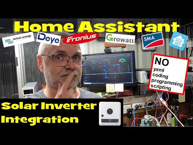 How to integrate your Solar Inverter into Home Assistant. First step to Solar Storage Automation.