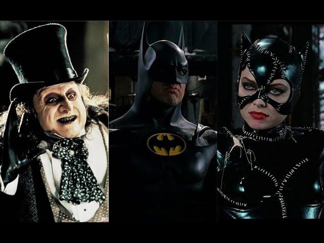 Batman Returns (1992) Tim Burton - Dark Side of the Knight - Making Of #batman #bobkane #timburton