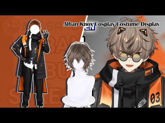 Virtual YouTuber NIJISANJI Alban Knox Cosplay Costumes Display