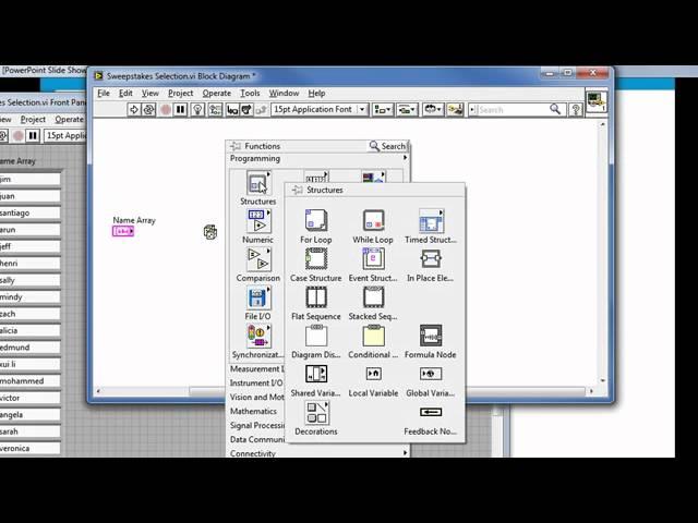 VI High 14 - How to Select Random Elements from an Array in LabVIEW