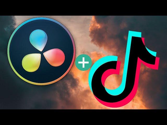 3 ESSENTIAL TIKTOK Tips for DAVINCI RESOLVE - Vertical timeline, TIKTOK Text & Render Settings