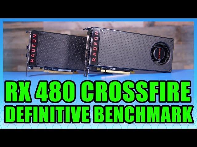 CrossFire RX 480 vs. GTX 1070, GTX 1080 (FPS, Power, Thermals)