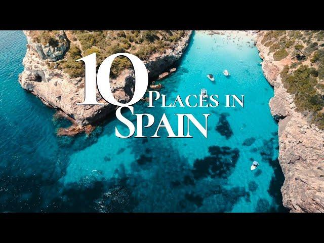 10 Most Beautiful Places to Visit in Spain 4k   | Stunning Spanish Towns