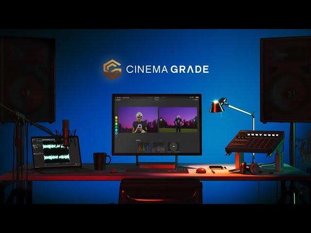 Cinema Grade: Evolutionary Color Grading on Windows