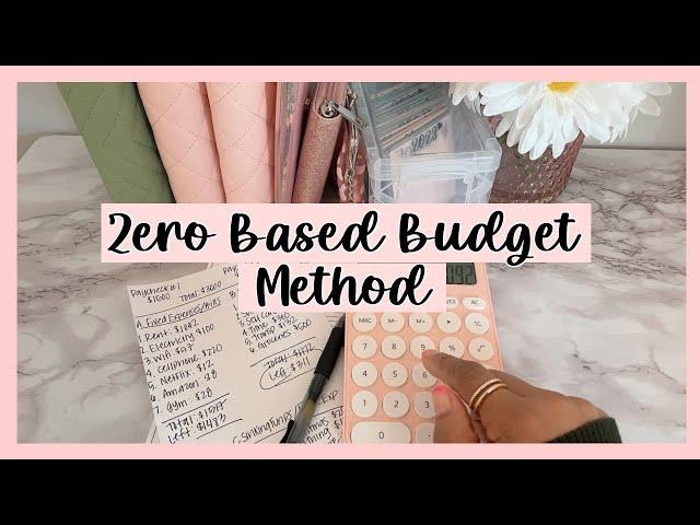 My Zero Based Budget Method. Super Simple| SimpleShopz| Budget With Me