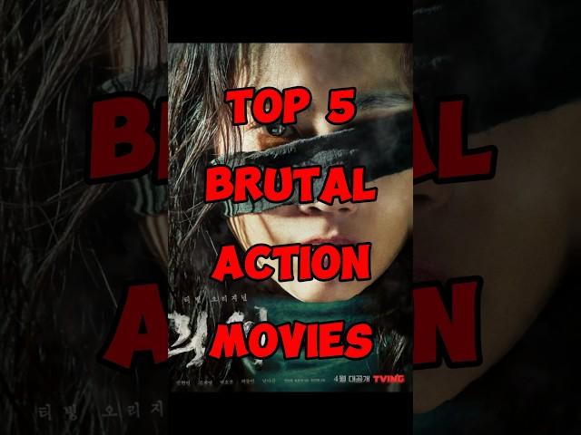 Top 5 Brutal action movies #shorts #top5 #brutal