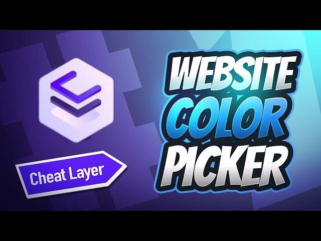 Create a Website Color Picker using CheatLayer