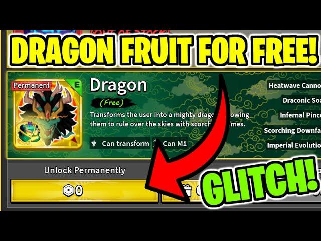 HOW TO GET NEW PERMANENT DRAGON FRUIT FOR FREE! (Blox Fruits)