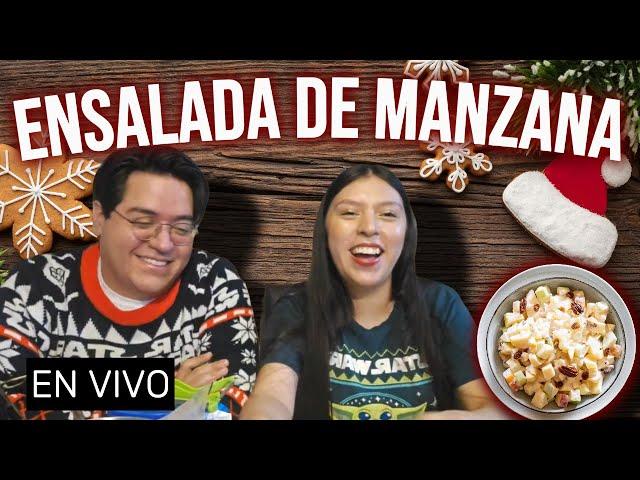 Ensalada de Manzana NAVIDEÑA - En vivo con ustedes!