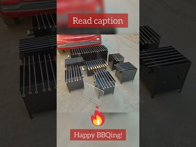 Custom size metal barbecues for commercial use for charcoal based tandoori / charcoal grill cooking