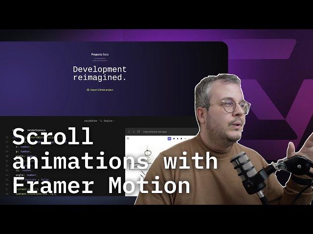 Satisfying Scroll Animations with Framer Motion