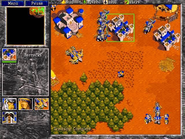 Warcraft II BNE / Humans - Act II / Khaz Modan - Mission 6 - Dun Algaz