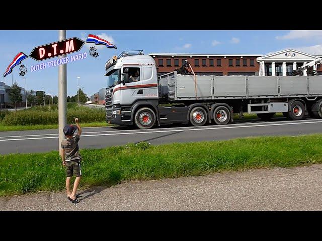 truckspotting , my son provides loud air horns  D.T.M