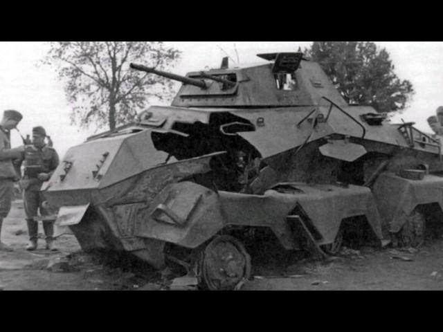 German Destroyed Tanks In Poland In 1939 #ww2 #tank #german