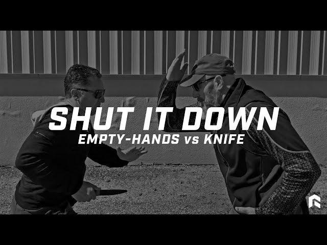 Pekiti-Tirsia Kali Empty-Hands vs Knife: Shut It Down