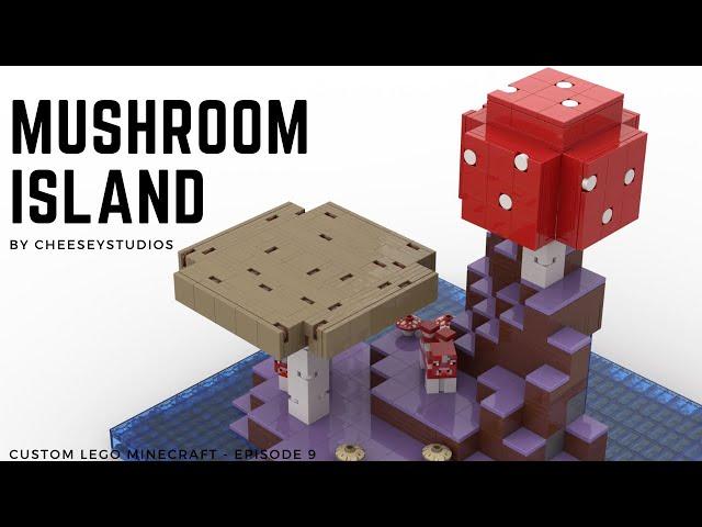 Mushroom Island! Custom LEGO Minecraft - Animation